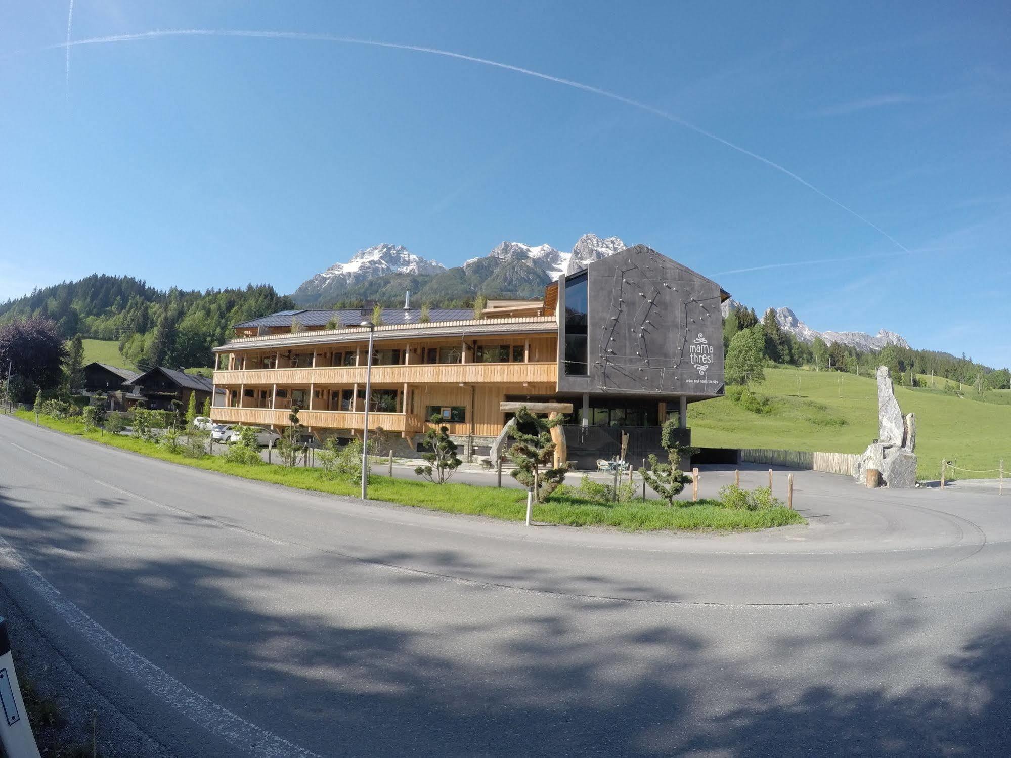 Mama Thresl Hotel Leogang Kültér fotó